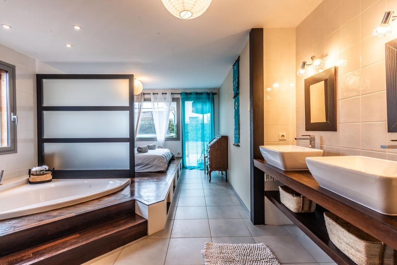 Armoy Villa Tout Confort - Piscine - Montagnes - Lac - Parking מראה חיצוני תמונה