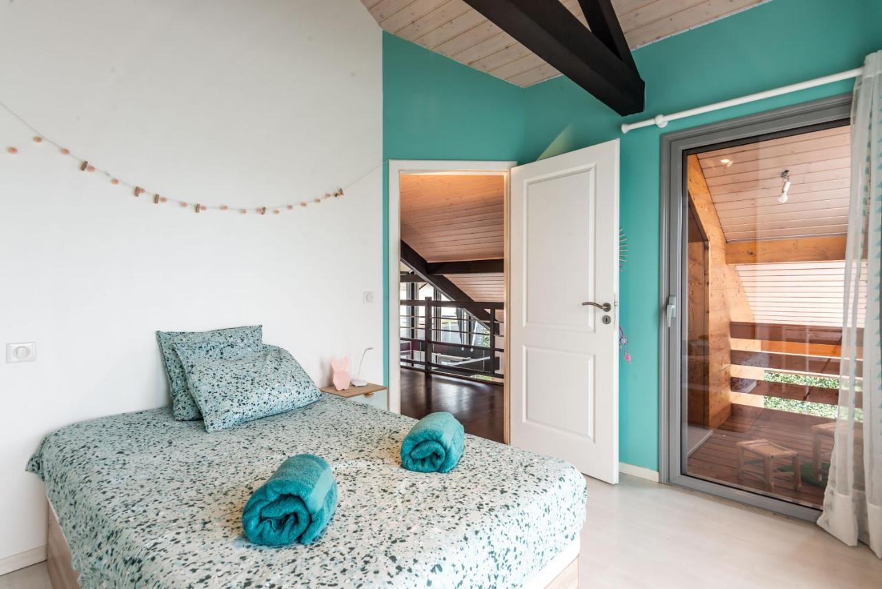 Armoy Villa Tout Confort - Piscine - Montagnes - Lac - Parking מראה חיצוני תמונה